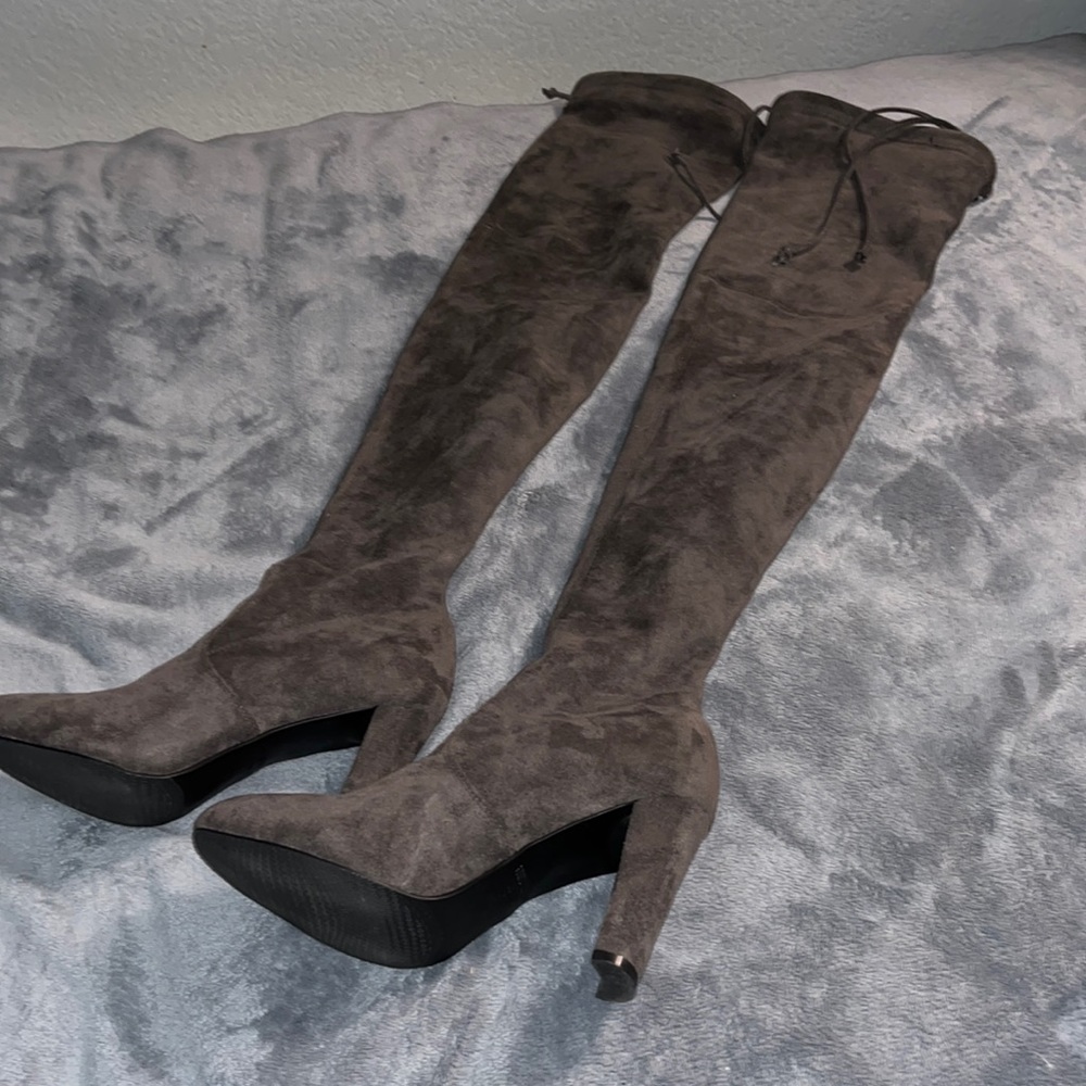 Kaitlyn Pan Thigh high boots